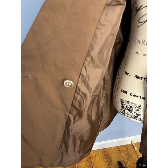 Brand New Aware by Vero Moda Women's Size 8 Brown Double Breasted Jacket - Picture 4 of 10